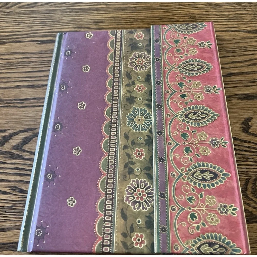 Peter Pauper Press 2008 Journal - Diary Cover Image Arabesaue Manaste Fold Over